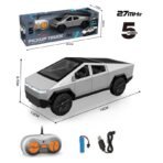 Five-Channel Painting Car Model Remote Control Car Car with Colorful Lights With Charging Pile - Image 5