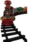 PascolChoo Choo Classical Train Set - Electric Train Toy for Boys Girls Smokes, - Image 4