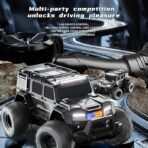 2.4G Amphibious RC Car for Kids | 360° Rotating Stunt Car with LED Lights | Waterproof Off-Road Climbing Truck | Remote Control Toy for Boys & Girls - Image 4