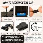 4×4 Remote Control 4RDC Monster Car for Boys Girl Kids Toy Car 2.4Ghz 4WD RC Stunt Drift Smoke Off Road Growler Mist All Terrain Spray Off Road Truck Vehicle LED Headlight Fog Rock Crawler - Image 3