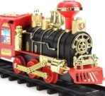 PascolChoo Choo Classical Train Set - Electric Train Toy for Boys Girls Smokes, - Image 2