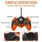 6 Channel Rechargeable Remote Control 2 in 1 RC Cargo/Log Truck with Working Head Light, Sound Effect and Demo Mode Construction Truck Toy - Image 4