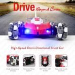 8-Wheel RC Stunt Car for Kids | 360° Rotation, Side Drift & High-Speed Racing - Image 2