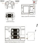 Kid Batman Rc Car with Spray, Remote Control Toy, Realistic Sounds, High Speed & Rc Rock Crawler, Black - Image 4