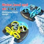 TriRider 3-in-1 RC Car, Boat & Jet Plane | Remote Control Flying Car Toy for Kids - Image 5