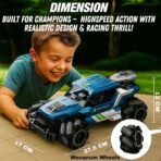 4×4 Remote Control 4RDC Monster Car for Boys Girl Kids Toy Car 2.4Ghz 4WD RC Stunt Drift Smoke Off Road Growler Mist All Terrain Spray Off Road Truck Vehicle LED Headlight Fog Rock Crawler - Image 6