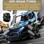 4×4 Remote Control 4RDC Monster Car for Boys Girl Kids Toy Car 2.4Ghz 4WD RC Stunt Drift Smoke Off Road Growler Mist All Terrain Spray Off Road Truck Vehicle LED Headlight Fog Rock Crawler - Image 7