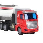 RC Semi Oil Tank, 1:48 Scale Remote Control Trailer All Round Movement Toy for Kids - Image 3