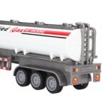 RC Semi Oil Tank, 1:48 Scale Remote Control Trailer All Round Movement Toy for Kids - Image 2