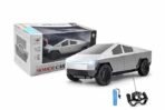 RC Tesla Remote Control Cybertruck Model Car with LED Lights, Rechargeable Battery and Controller - Image 8