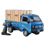 Remote Control Car Kei Truck, 1:16 Scale RC Transport Pickup Truck with Spray and Light, 2.4GHz All Terrain RC Cars for Teens and Adults Christmas or Birthday Gift - Image 8