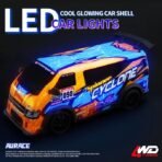 Krishiv RCS RC Drift Car for Boys - 1:24 Scale 4WD High Speed 25km/h Remote Control Car with LED Lights JDM Style Drifting USB Rechargeable Battery Indoor Racing Gift - Image 6