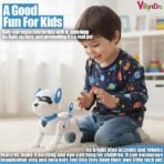 RC Robot Dog for Kids 8-12 | Smart Robotic Puppy Toy with Touch, Walking & Talking Features | Stunt Dance RC Dog Gift for Boys & Girls - Image 6