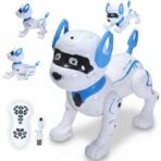 RC Robot Dog for Kids 8-12 | Smart Robotic Puppy Toy with Touch, Walking & Talking Features | Stunt Dance RC Dog Gift for Boys & Girls - Image 3