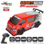 Krishiv RCS RC Drift Car for Boys - 1:24 Scale 4WD High Speed 25km/h Remote Control Car with LED Lights JDM Style Drifting USB Rechargeable Battery Indoor Racing Gift - Image 2