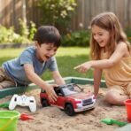 Moka U8 High-Speed Remote Control Car – 2.4GHz Electric RC Racing Vehicle with Rechargeable Battery | Durable Red & Black Sport RC Car for Kids & Adults - Image 3